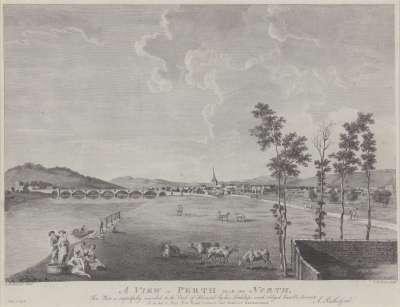 Image of A View of Perth from the North