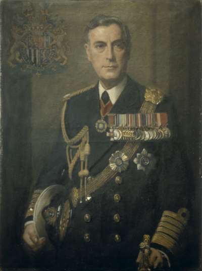 Image of Louis Mountbatten, Earl Mountbatten of Burma (1900-1979) Admiral of the Fleet and Viceroy of India