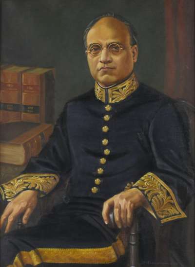 Image of Mukund Ramrao Jayakar (1873-1959) judge and Vice-Chancellor of Poona University