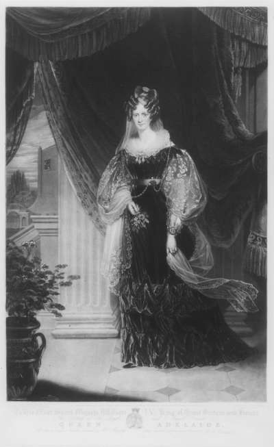 Image of Adelaide of Saxe-Meiningen, Queen Consort of King William IV (1792-1849)
