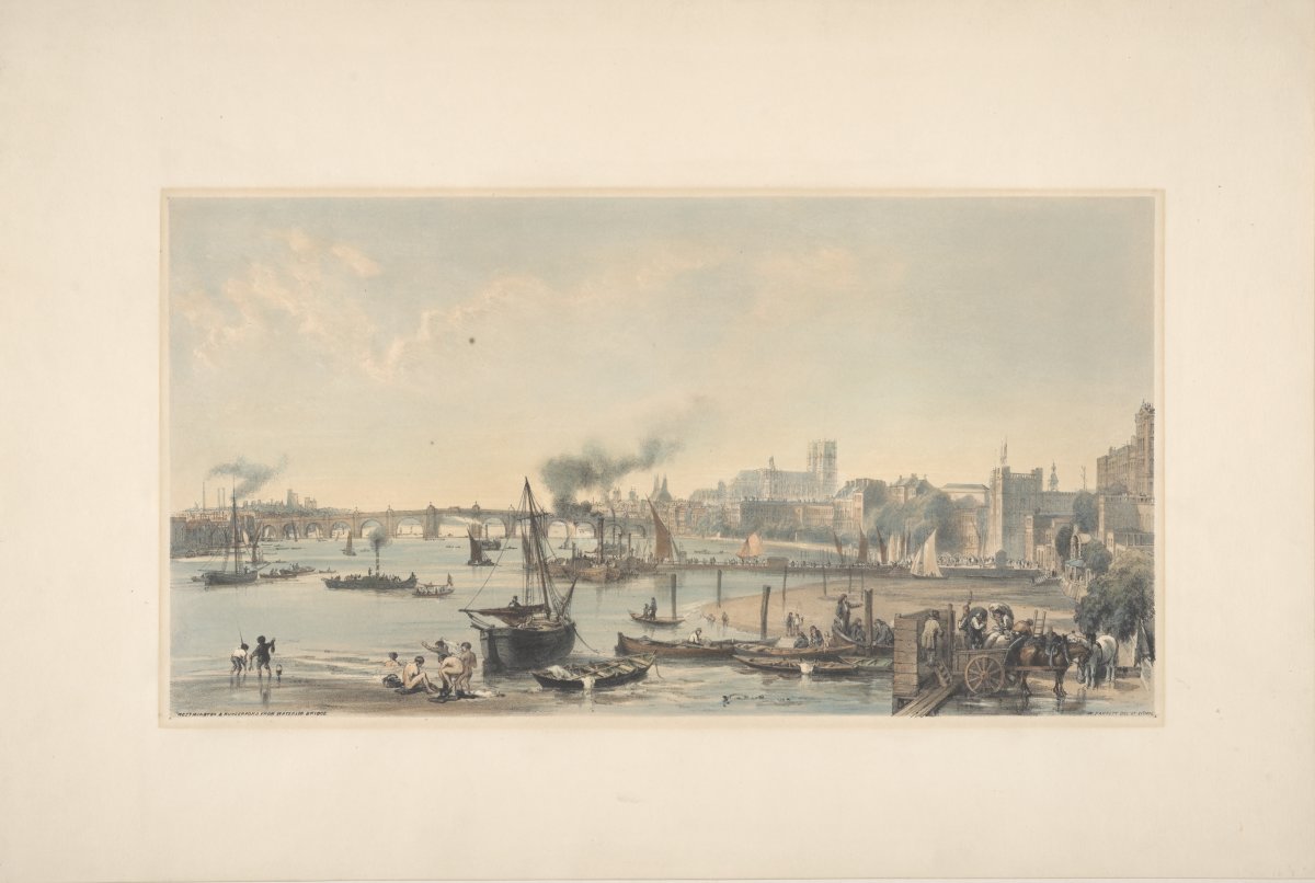 Image of Westminster & Hungerford from Waterloo Bridge