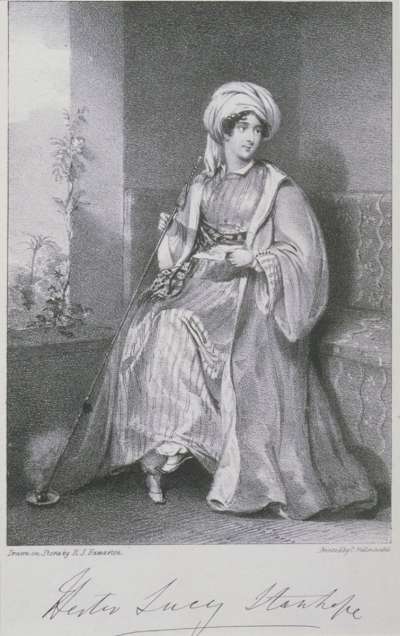 Image of Lady Hester Lucy Stanhope (1776-1839) traveller