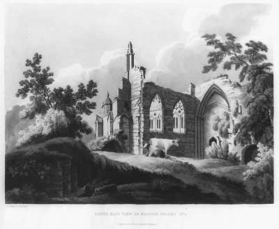 Image of South East View of Bolton Priory. No.5