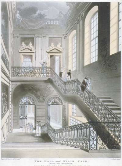 Image of The Hall and Stair Case, British Museum