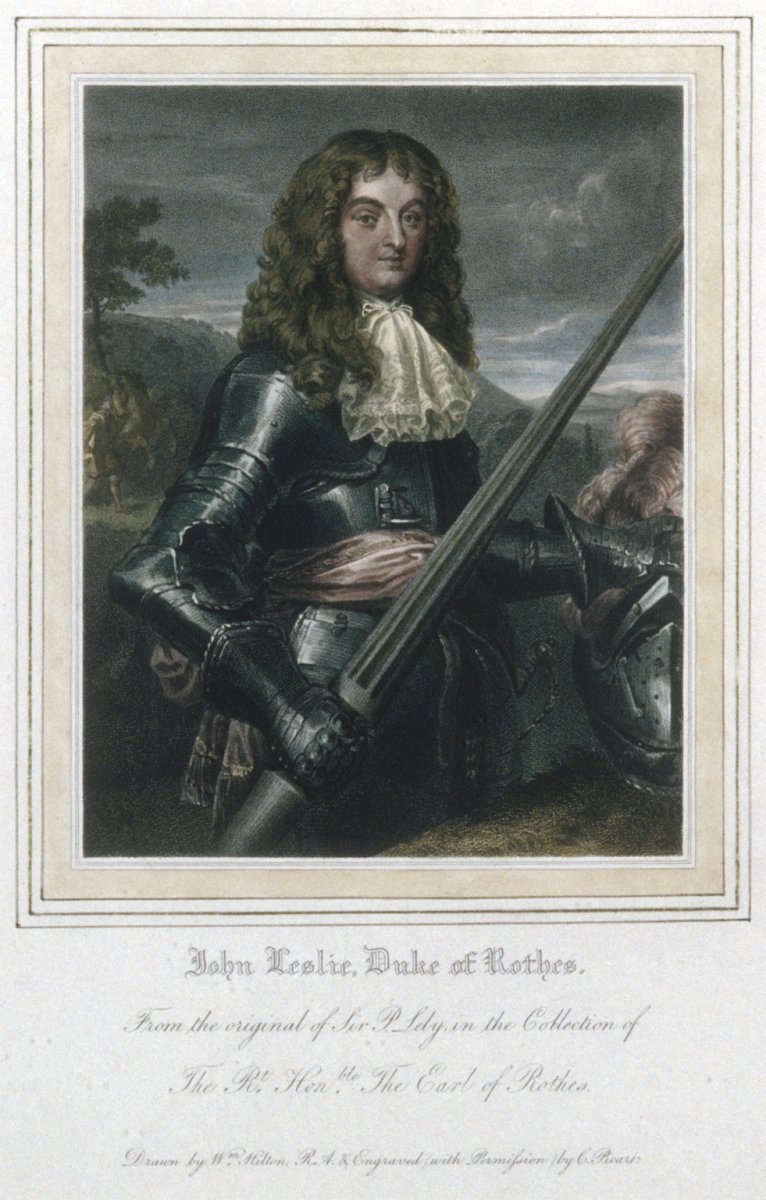 Image of John Leslie, Duke of Rothes (c.1630-1681) politician and nobleman