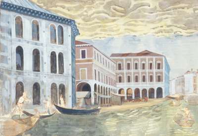 Image of The Fishmarket, Grand Canal, Venice