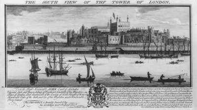 Image of The South View of the Tower of London