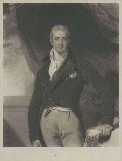 Image of Robert Stewart, Viscount Castlereagh and 2nd Marquess of Londonderry (1769-1822) politician