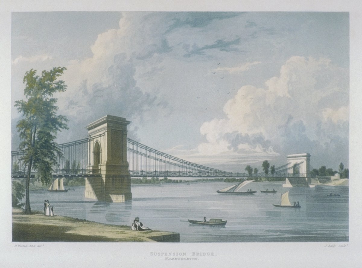 Image of Suspension Bridge, Hammersmith
