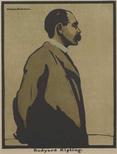 Image of Rudyard Kipling (1865-1936) writer and poet