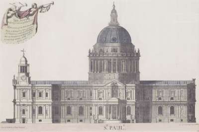 Image of The South Prospect of the Cathedral of St. Paul’s London