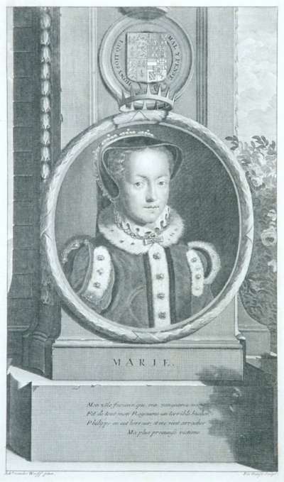 Image of Queen Mary I (1516-1558) Reigned 1553-1558