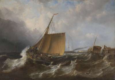 Image of Fishing Boats off Trouville