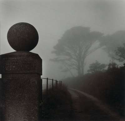 Image of Stone Monument in Mist, Cornwall