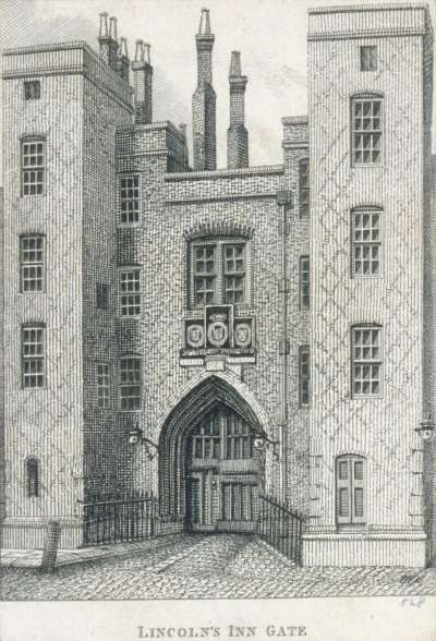 Image of Lincoln’s Inn Gate, Chancery Lane