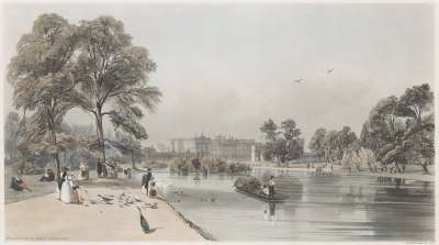 Image of Buckingham Palace from St. James’s Park