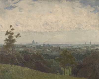 Image of London from Parliament Hill, Hampstead
