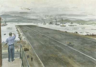 Image of Runway, Gibraltar 1944