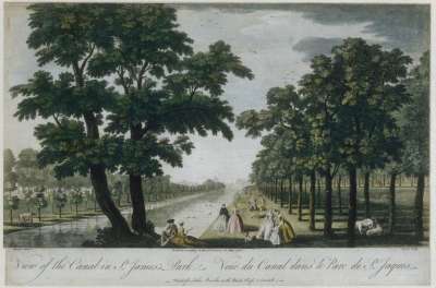 Image of View of the Canal in St. James’s Park