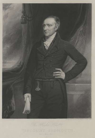 Image of Henry Addington, 1st Viscount Sidmouth (1754-1844)