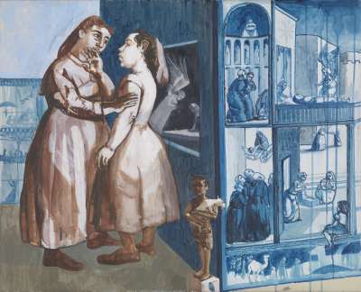 Image of Study for Crivelli’s Garden (The Visitation)
