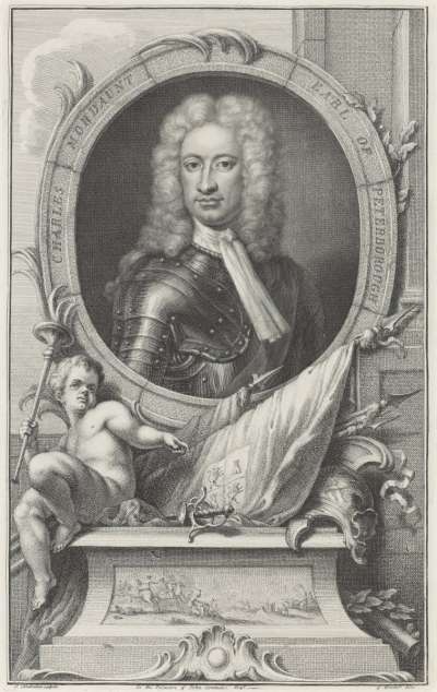 Image of Charles Mordaunt, 3rd Earl of Peterborough and 1st Earl of Monmouth (1658-1735) soldier and diplomat