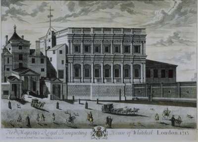 Image of Her Majesty’s Royal Banqueting House of Whitehal, London 1713