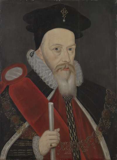 Image of William Cecil, 1st Baron Burghley (1520/1-1598) Lord High Treasurer