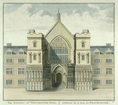 Image of The Entrance of Westminster Hall