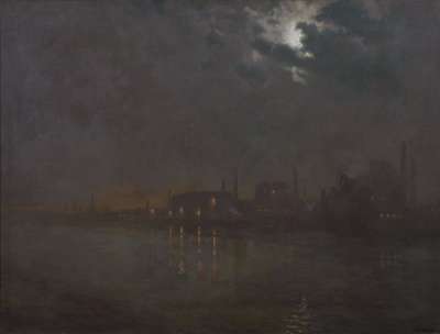 Image of The River (Thames) from Wandsworth Bridge
