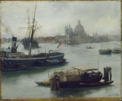 Image of Entrance to the Grand Canal, Venice