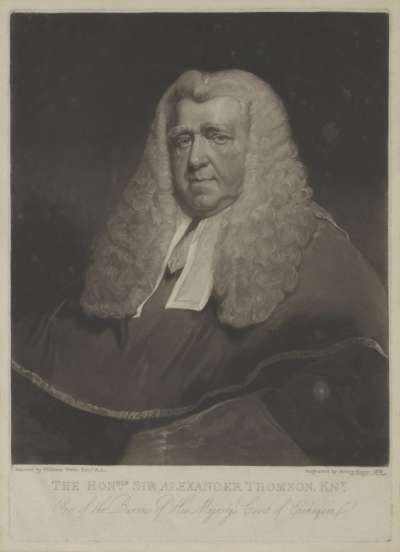 Image of Sir Alexander Thomson (1744?-1817) judge
