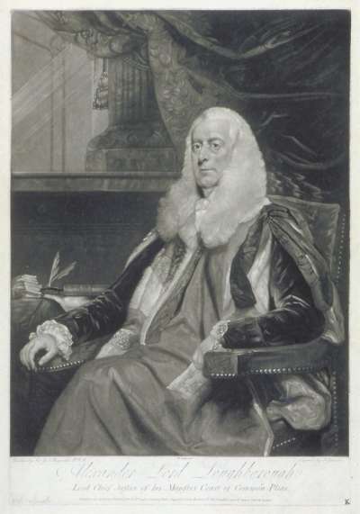 Image of Alexander Wedderburn, 1st Earl of Rosslyn (1733-1805) Lord Chancellor