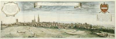 Image of A Prospect of the Town of Stanford, from Parsons Cross