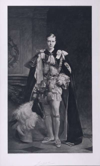 Image of King Edward VIII (1894-1972), Reigned 1936, Duke of Windsor, as Prince of Wales