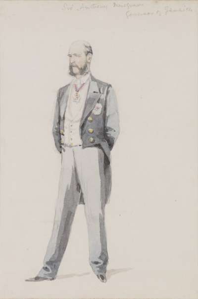 Image of Sir Anthony Musgrave (1828-1888) colonial governor; Governor of Jamaica 1877-1883