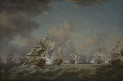 Image of The Battle of Quiberon Bay, 1759