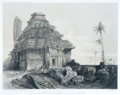 Image of Temple at Kanaruc or Black Pagoda