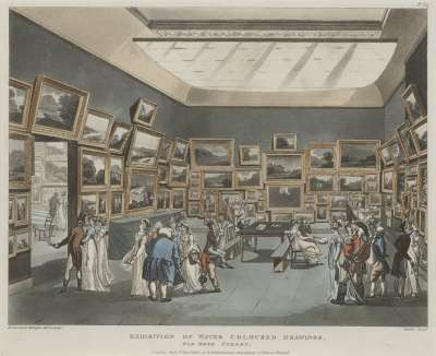 Image of Exhibition of Water Coloured Drawings, Old Bond Street