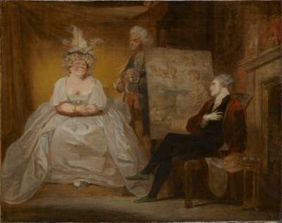 Image of A Scene from Samuel Foote’s Play “Taste”