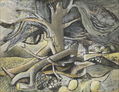 Image of Landscape with Fallen Branches