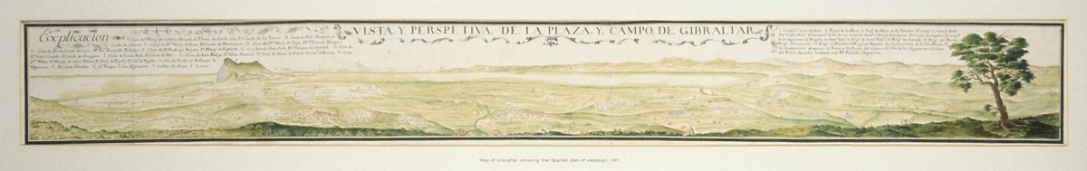 Image of Vista y Perspetiva de la Plaza y Campo de Gibraltar