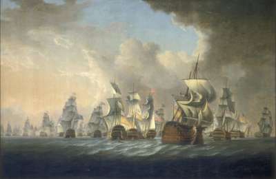 Image of The Battle of Cape St. Vincent, 14 February 1797