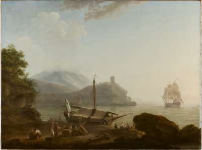 Image of Mediterranean Coast Scene