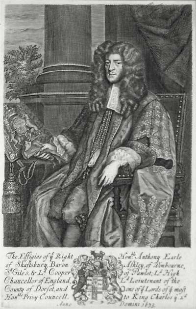 Image of Anthony Ashley Cooper, 1st Earl of Shaftesbury (1621-1683) politician