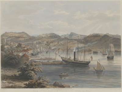 Image of View of the Harbour, St. George’s, Grenada, West Indies