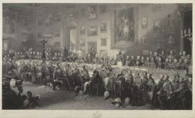 Image of The Waterloo Banquet at Apsley House, 18 June 1836
