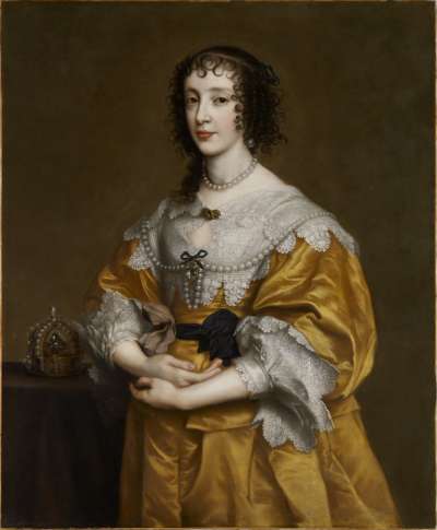 Image of Henrietta Maria (Princess Henrietta Maria of France) (1609-1669) Queen Consort of King Charles I
