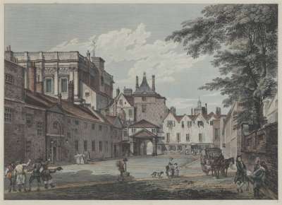 Image of Scotland Yard with Part of the Banqueting House