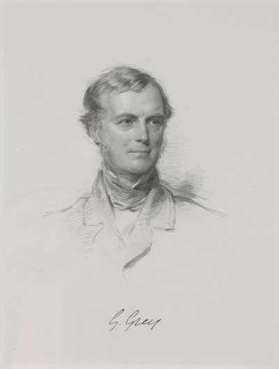 Image of Sir George Grey, 2nd Baronet (1799-1882) politician